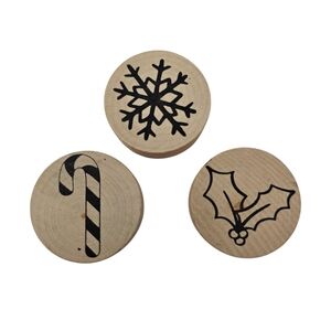 Christmas Rubber Stamp Set